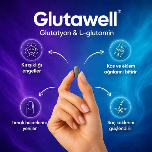 Nutriful Glutawell Glutatyon Ve L-glutamin Içeren 30 Tablet