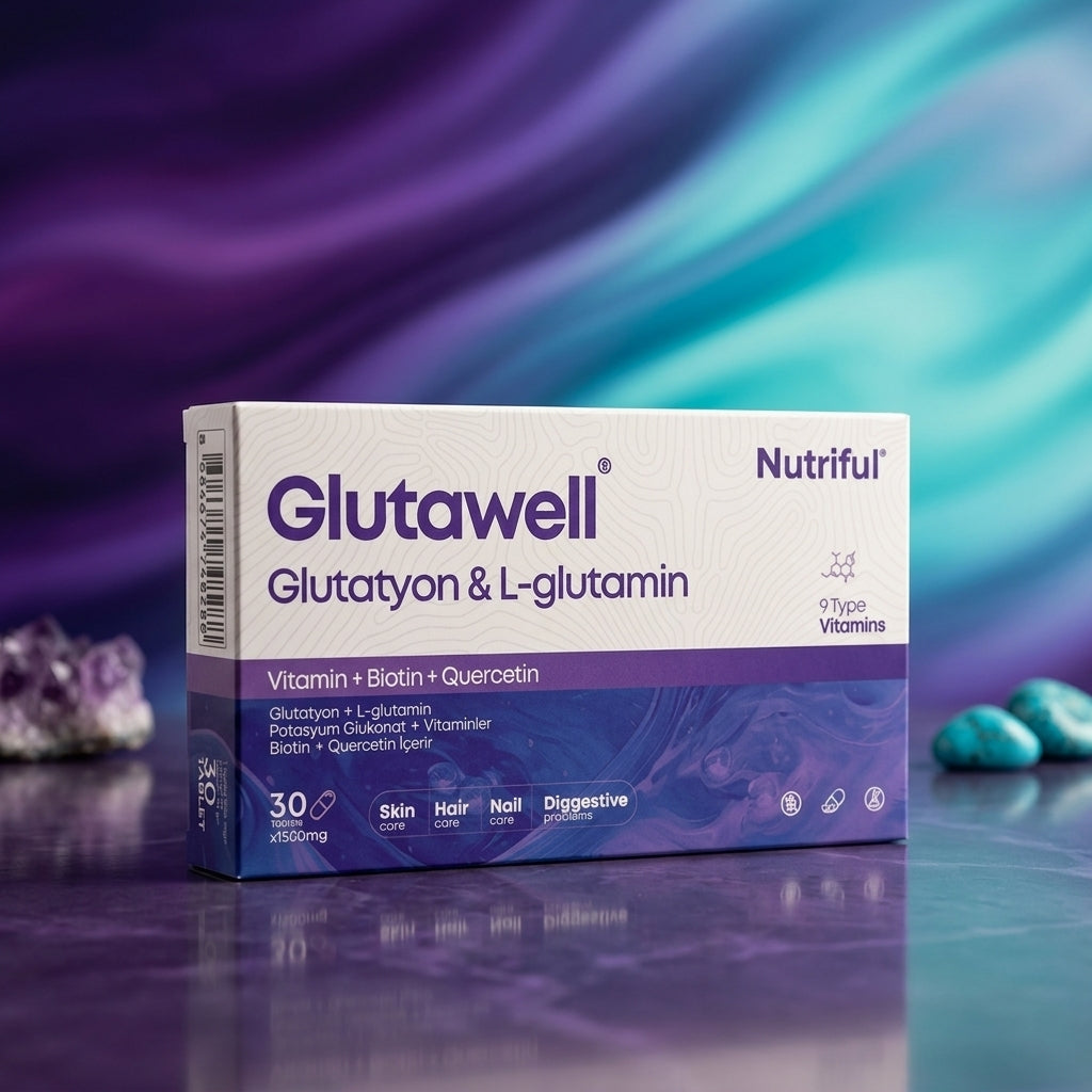 Nutriful Glutawell Glutatyon Ve L-glutamin Içeren 30 Tablet
