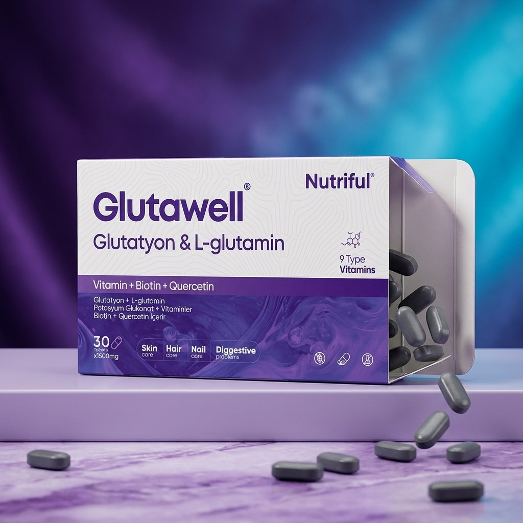 Nutriful Glutawell Glutatyon Ve L-glutamin Içeren 30 Tablet